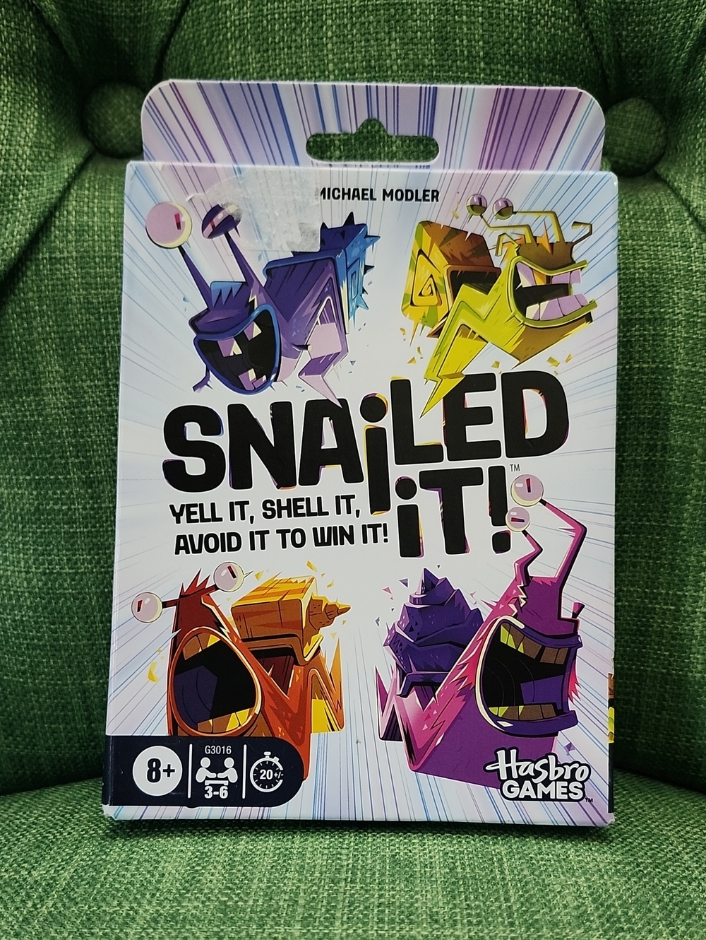 Snailed It! Card Game - Purple & Yellow Artwork